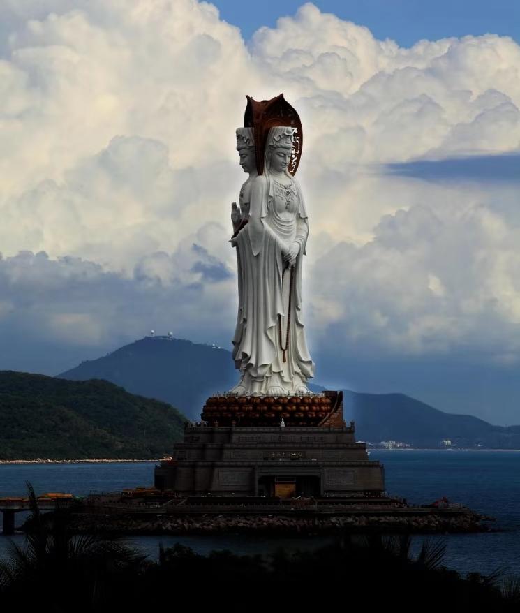 南海觀音，神秘與莊嚴(yán)的海洋圣地，南海觀音，神秘莊嚴(yán)的海洋圣地