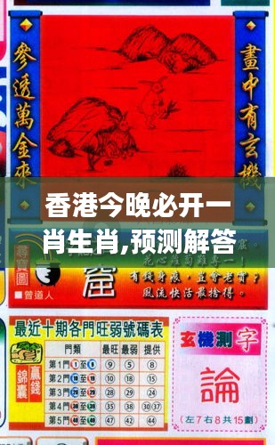 香港和彩王中王精準(zhǔn)一肖，揭秘彩票預(yù)測(cè)之謎，揭秘彩票預(yù)測(cè)之謎，香港和彩王中王精準(zhǔn)預(yù)測(cè)一肖技巧